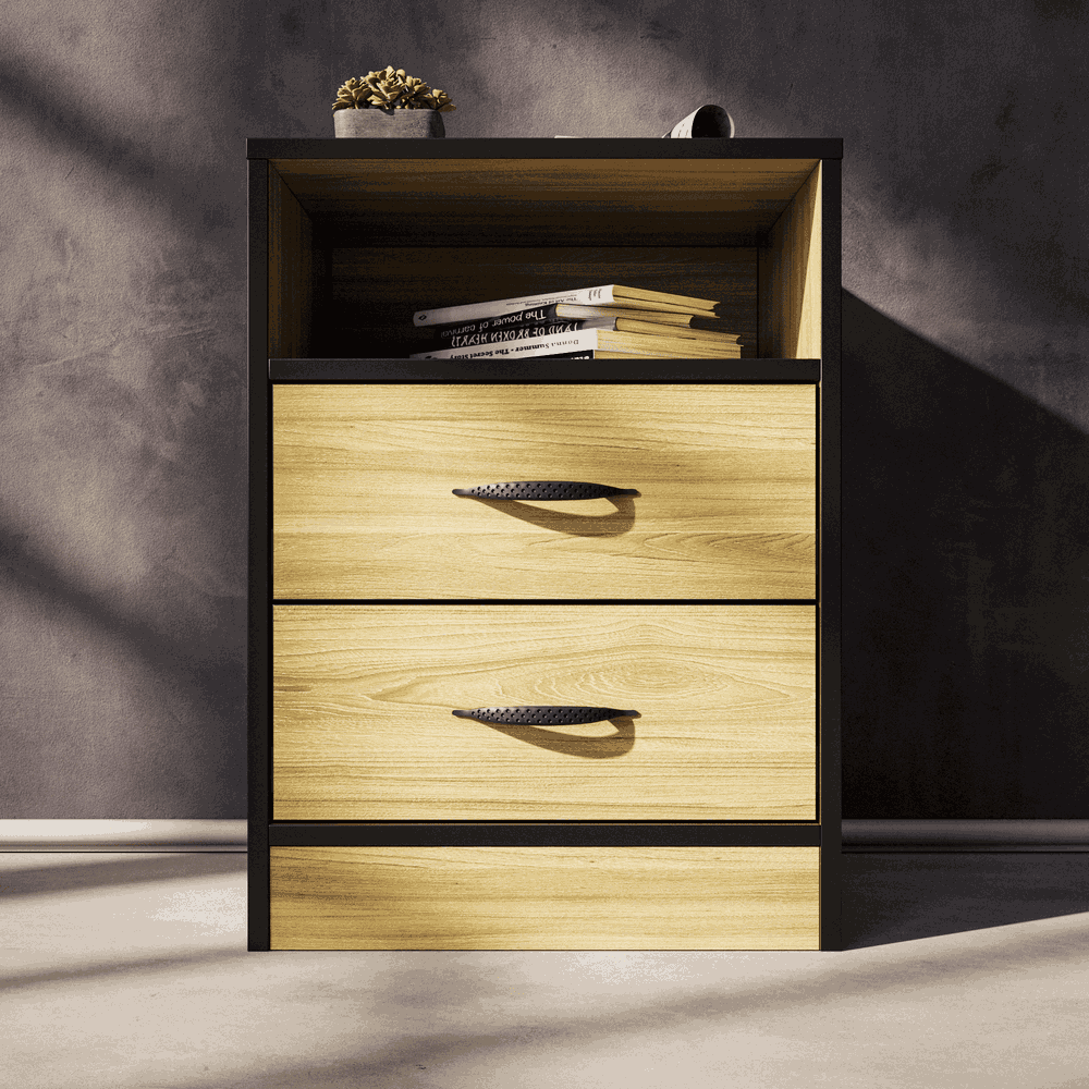 Foundation Two Drawers Pedestal Swiss Elm-zoom-6