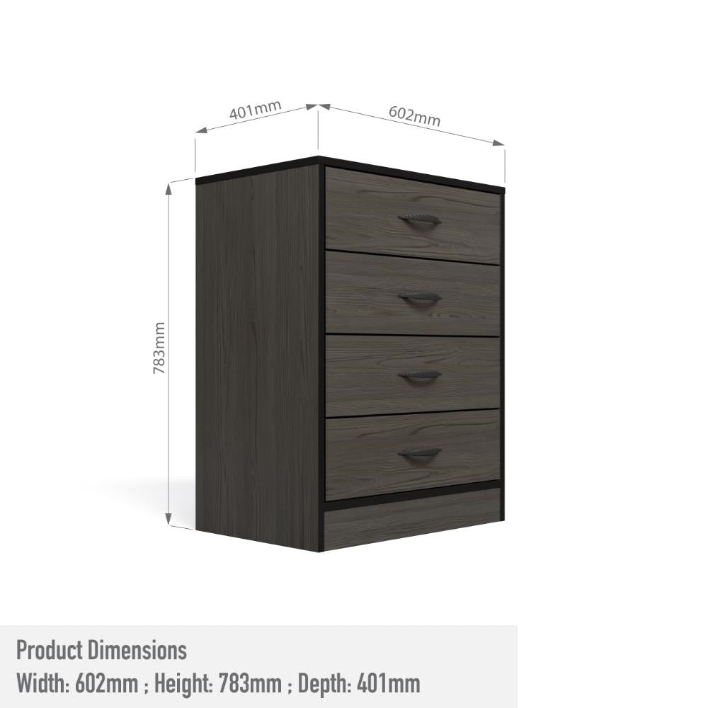 Foundation Chest of Drawers Smoked Cedar-5