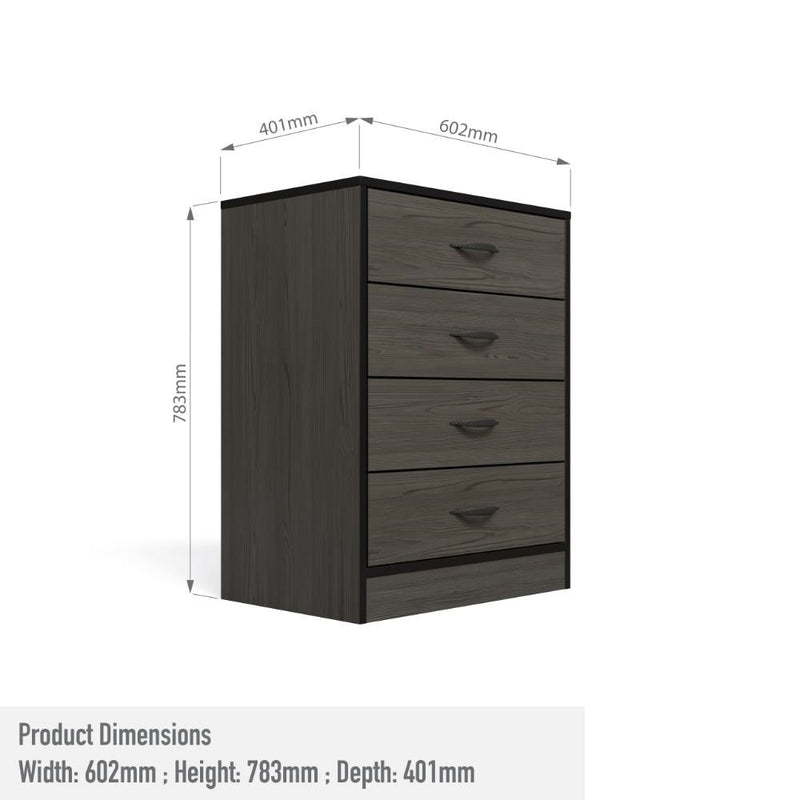 Foundation Chest of Drawers Smoked Cedar-zoom-