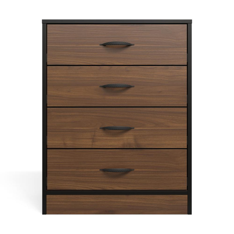 Foundation Chest of Drawers Brown Walnut-zoom-
