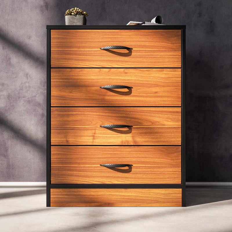 Foundation Chest of Drawers Brown Walnut-zoom-