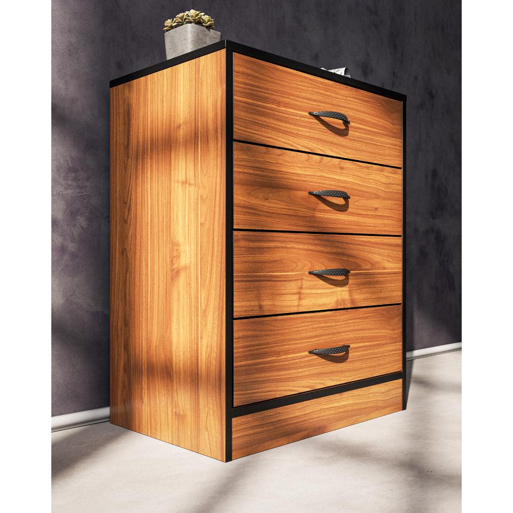 Foundation Chest of Drawers Brown Walnut-zoom-4