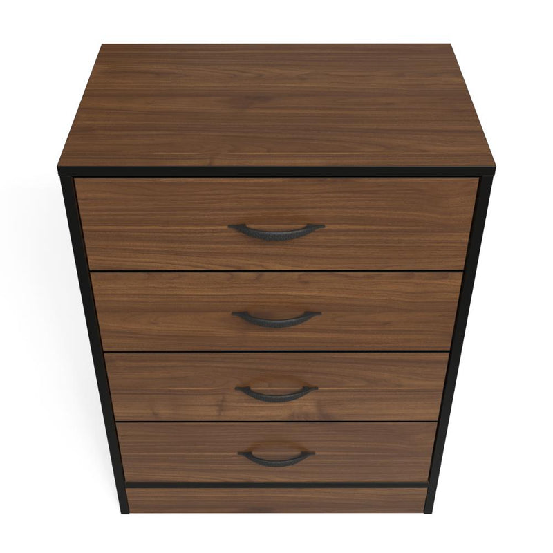 Foundation Chest of Drawers Brown Walnut-zoom-