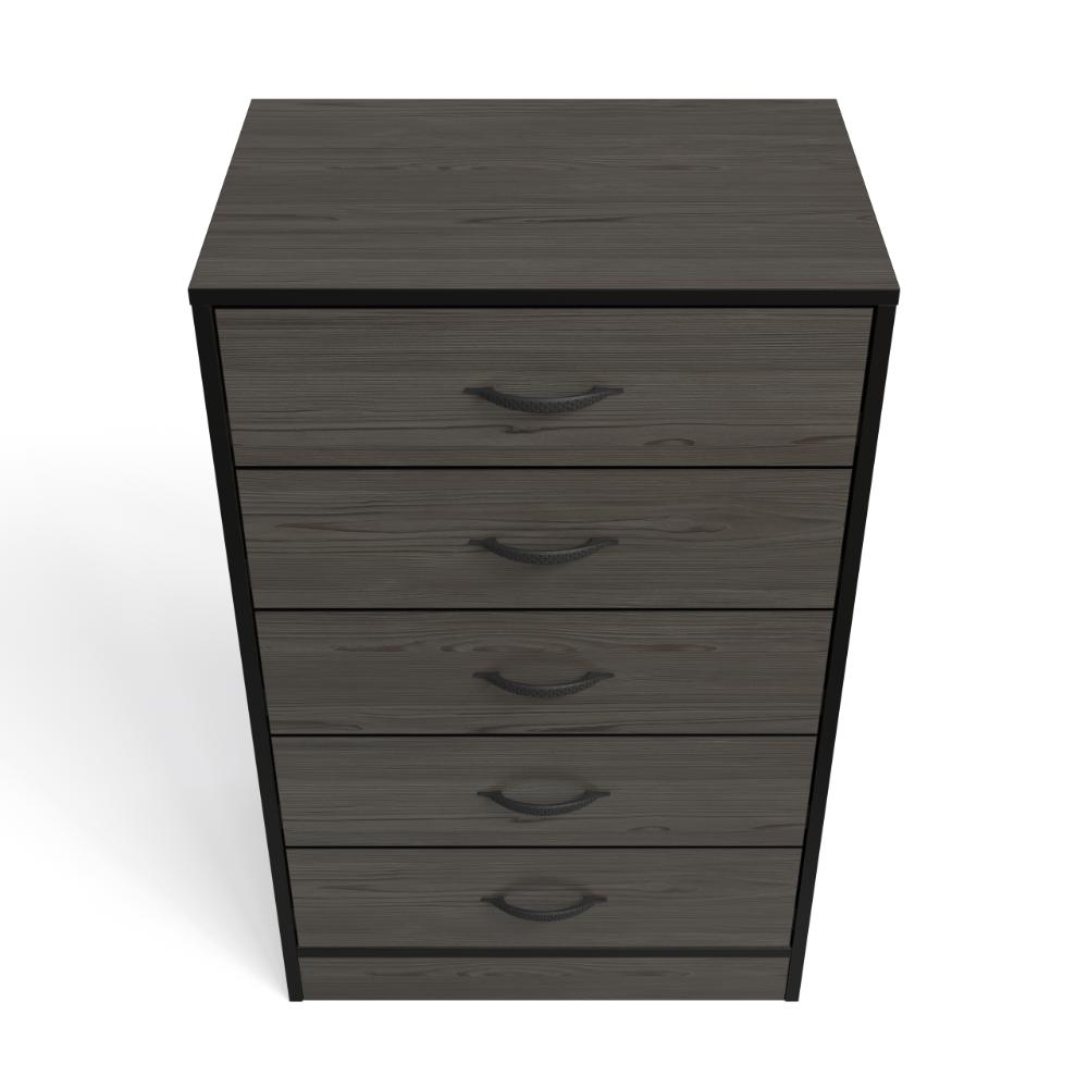 Foundation Tall Boy Chest of Drawers Smoked Cedar-6