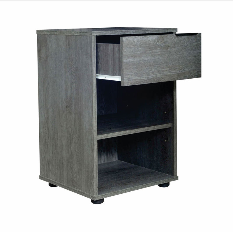 Jake Charcoal Foil Pedestal-zoom-