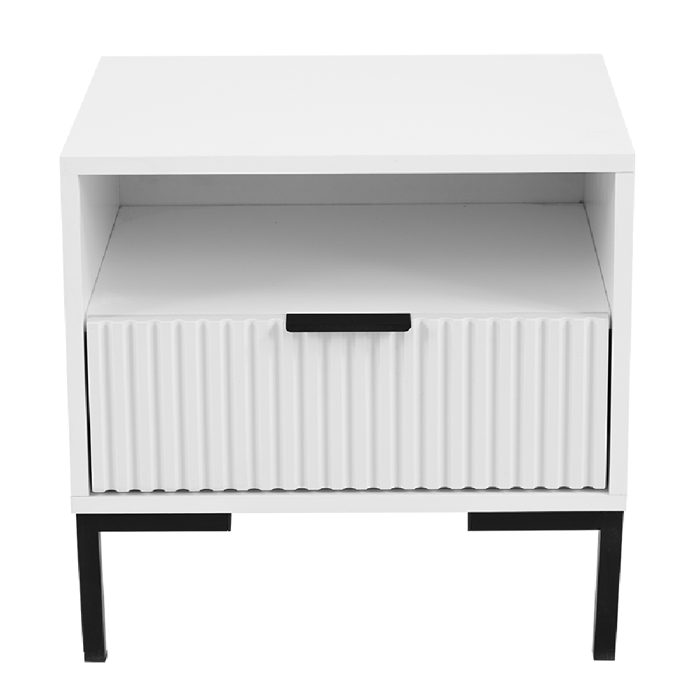 Carrie White With White Drawers Pedestal-1