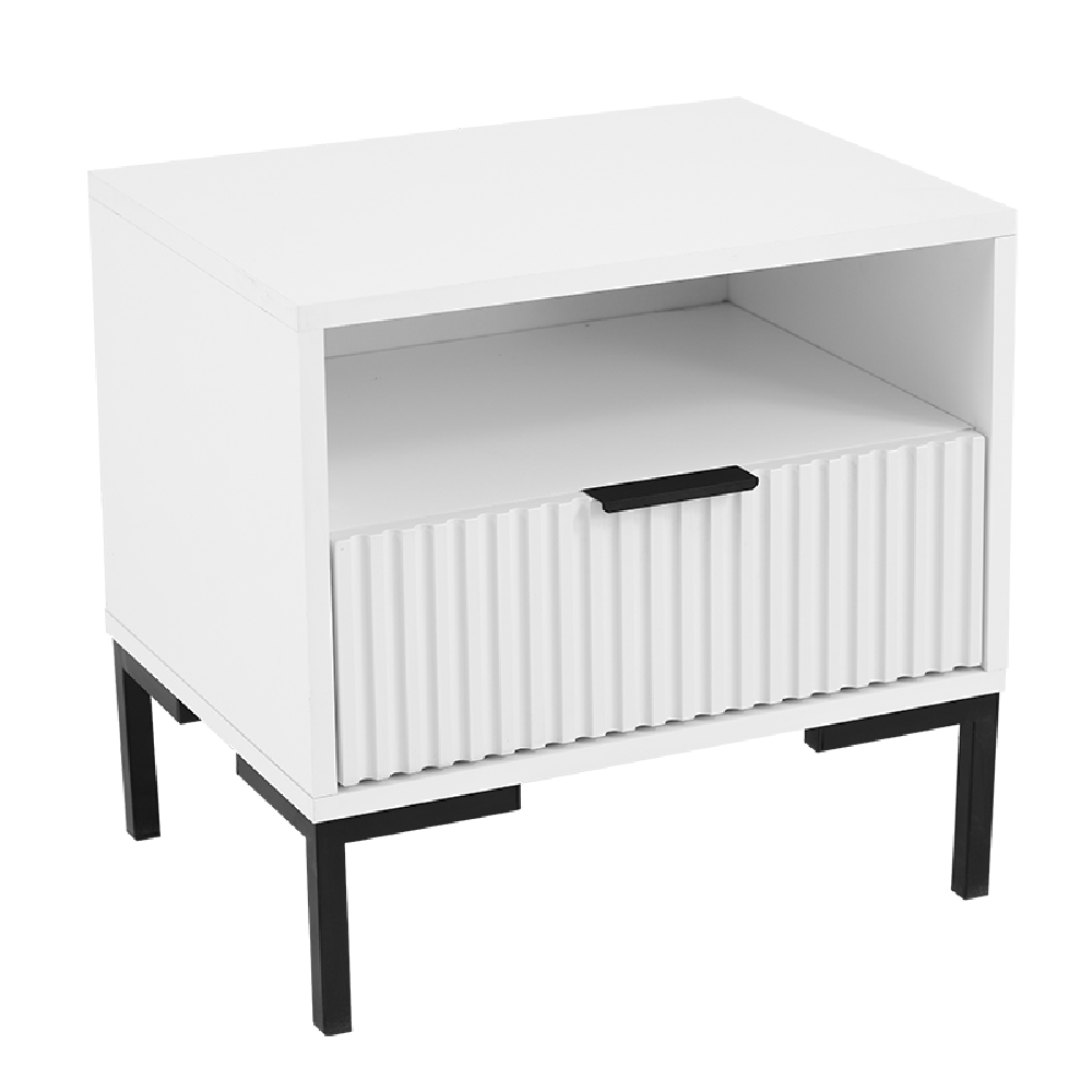 Carrie White With White Drawers Pedestal-2