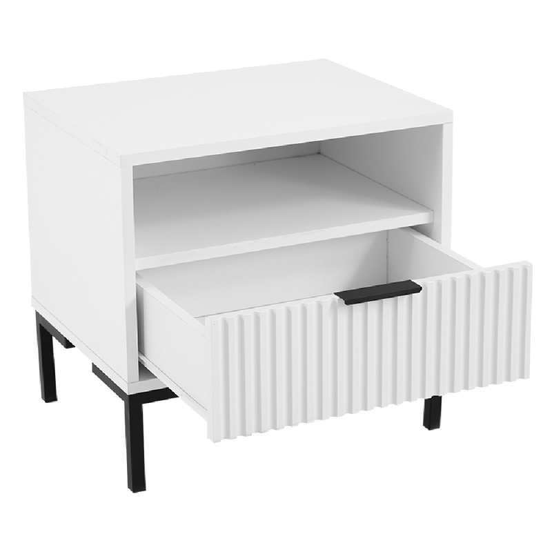 Carrie White With White Drawers Pedestal-zoom-