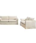 Charlotte 2 Seater Linen - Beige