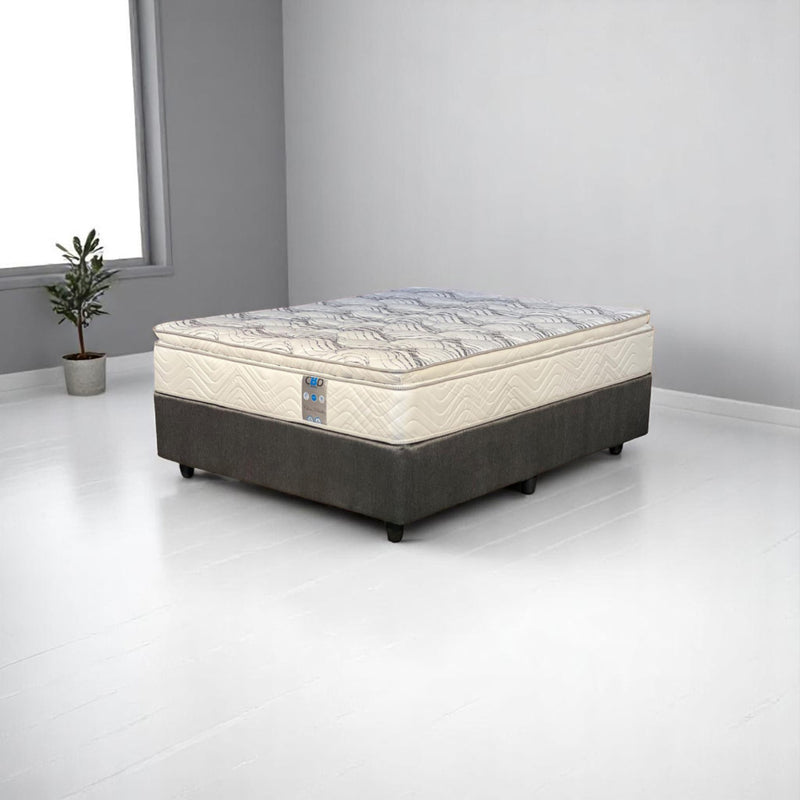 Chiro Paedic Medium Double Bed Set Standard Length-zoom-