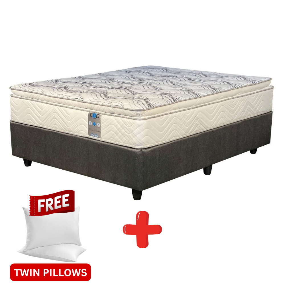 Chiro Paedic Medium Double Bed Set Standard Length-1