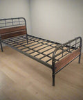 Cooper Single Bed Metal Look