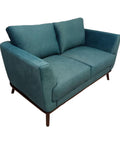 Darcy 2 Loveseat Riely Denim Fabric