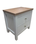 Derby 2 Draw Pedestal White Oak