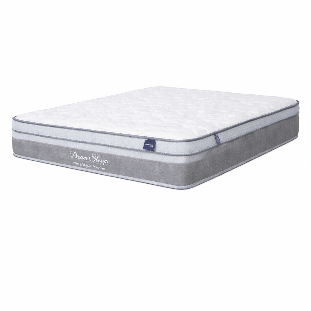 Dream Sleeper Memory Foam Queen Mattress Standard Length-zoom-1