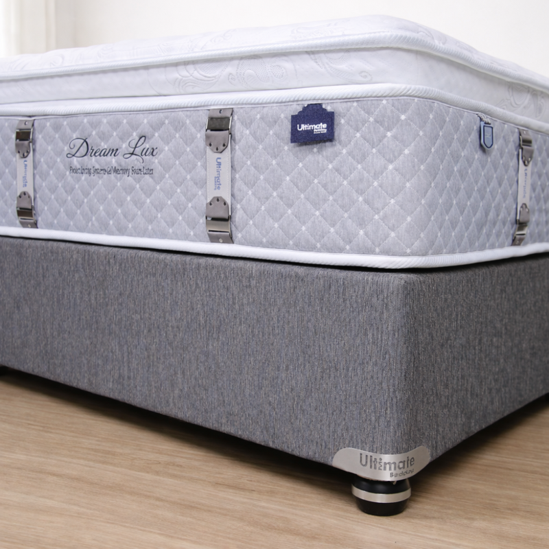 Dream Lux Pillow Top Double Bed Set Standard Length-zoom-