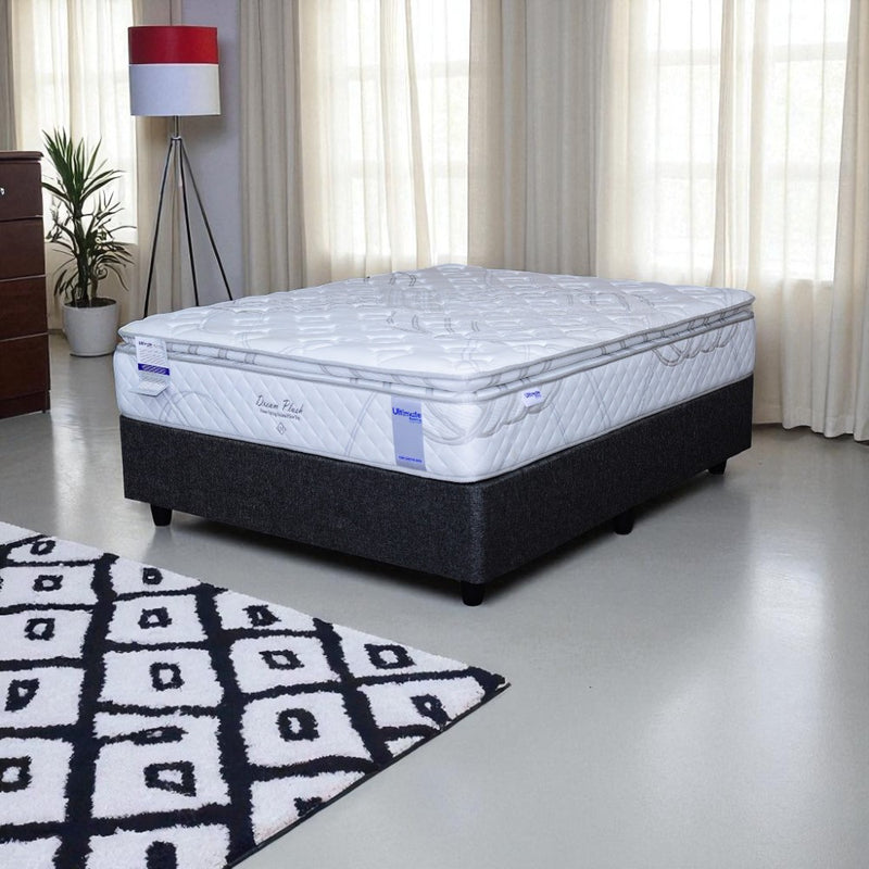 Dream Plush Pillow Top Double Bed Set Standard Length-zoom-