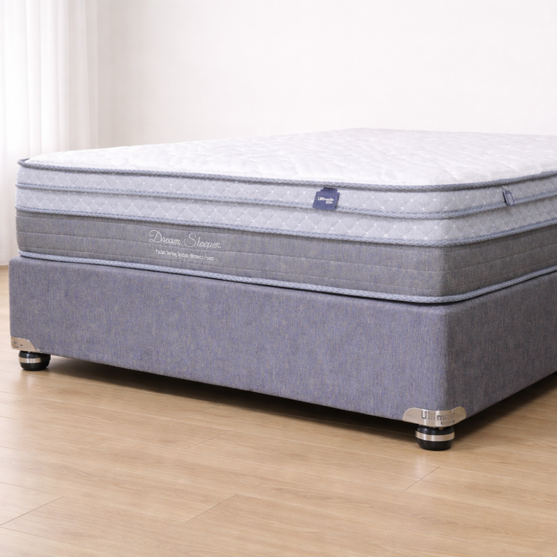 Dream Sleeper Memory Foam Queen Mattress Standard Length-zoom-