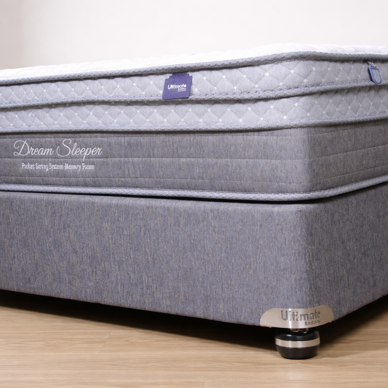 Dream Sleeper Memory Foam Queen Mattress Standard Length-zoom-