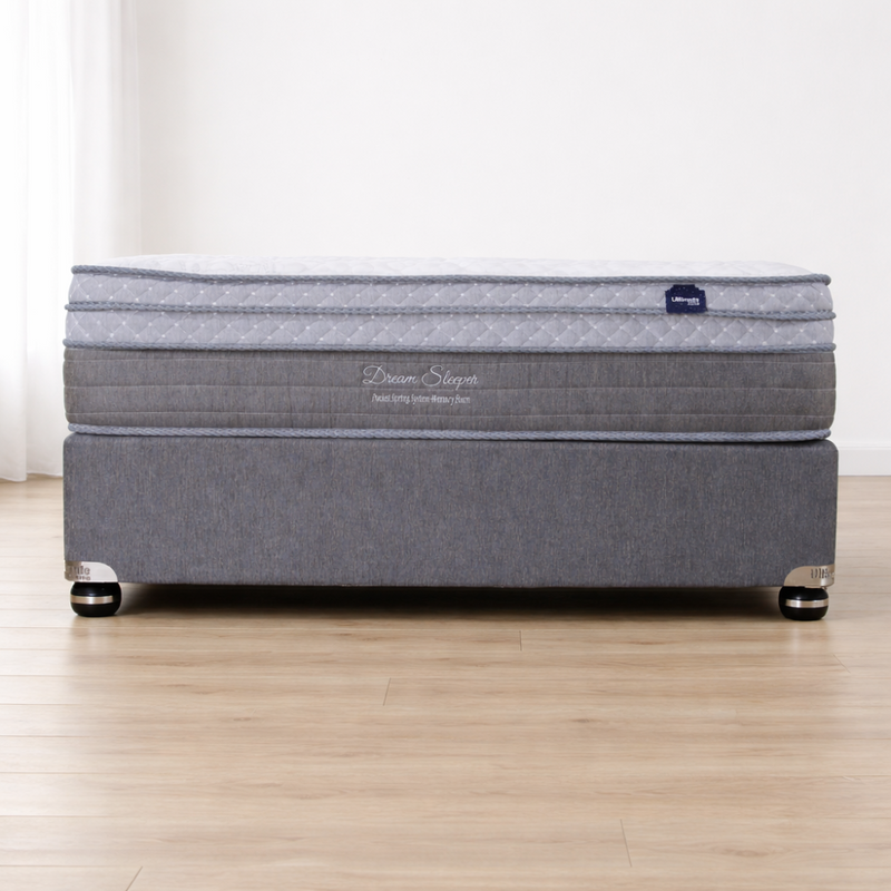 Dream Sleeper Memory Foam Queen Mattress Standard Length-zoom-