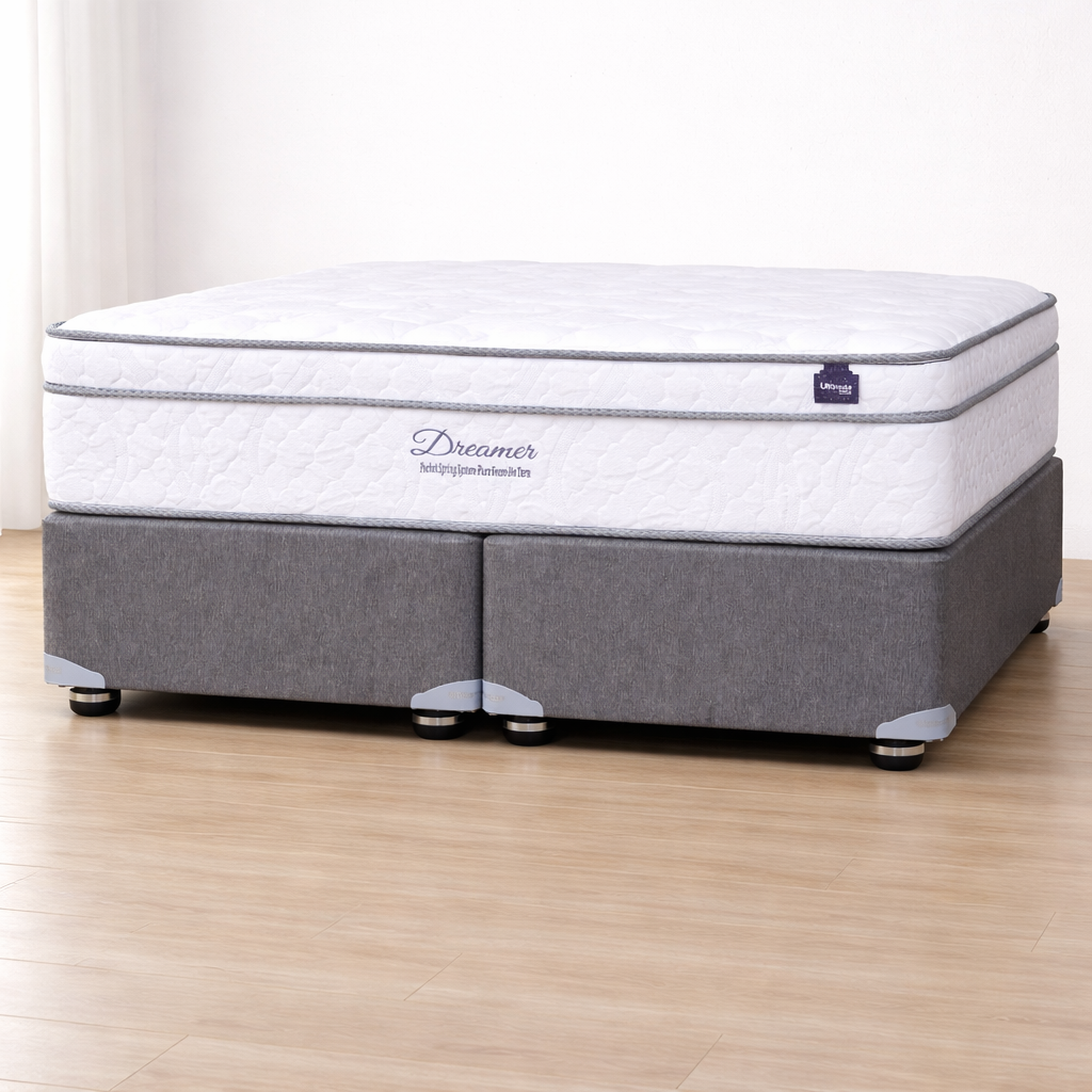 Dreamer Pocket Spring Double Mattress Standard Length-zoom-4
