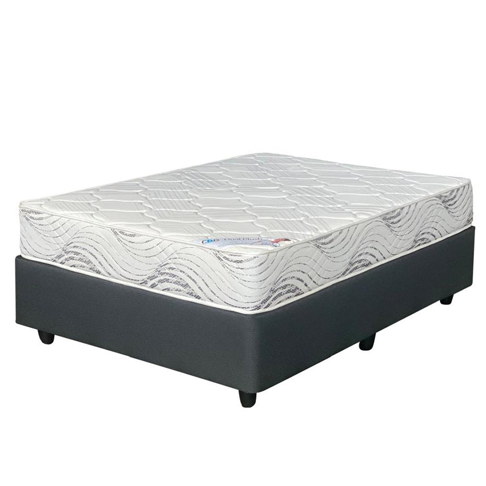 Dual Plush Foam Three Quarter Bed Set Standard Length-1