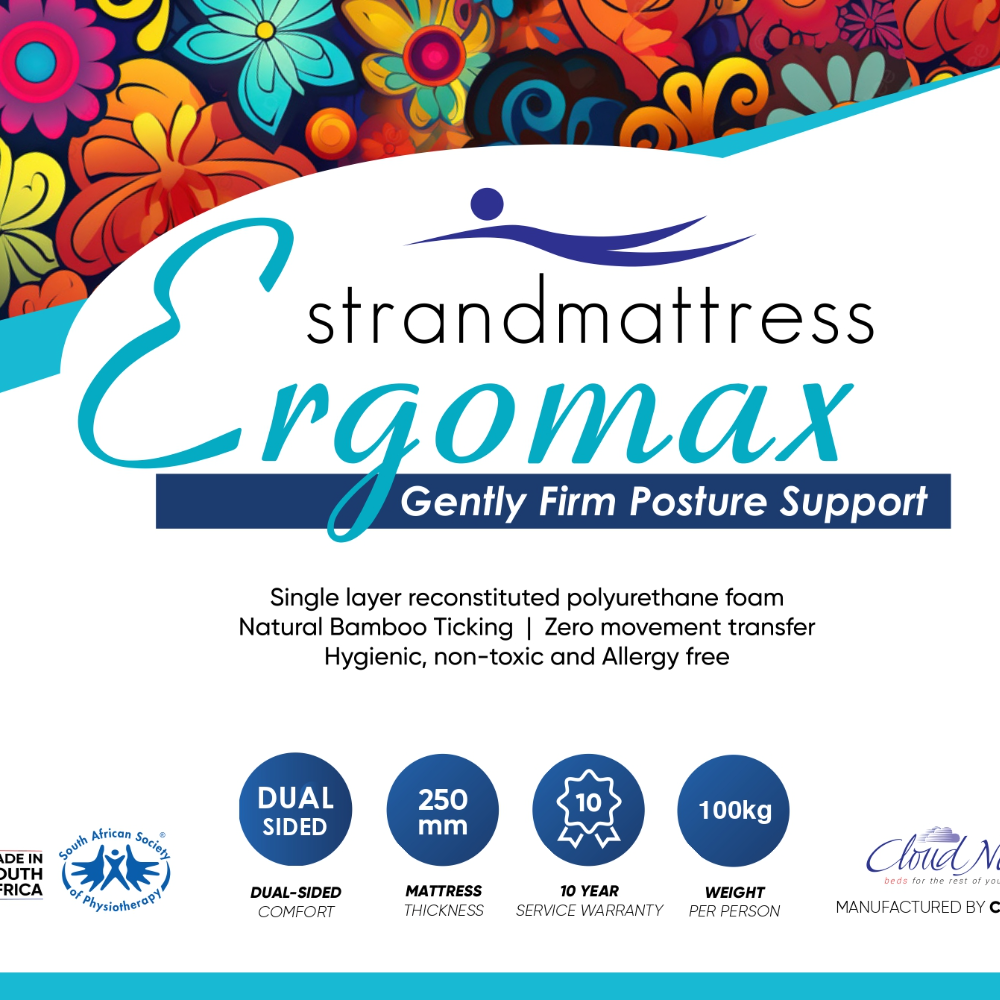 Cloudnine EgroMax Firm Queen Mattress Standard Length-zoom-2