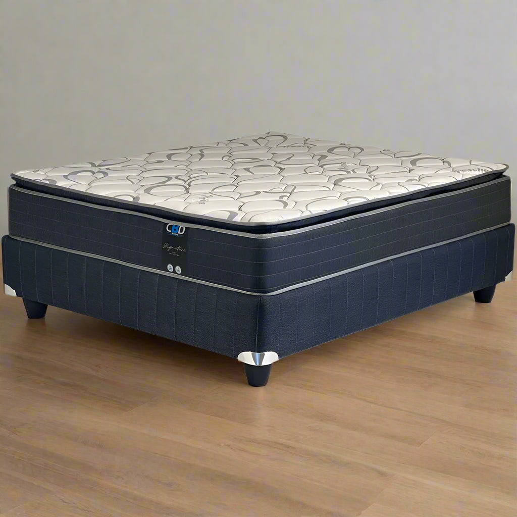 Embrace Medium Queen Bed Set Extra Length-1