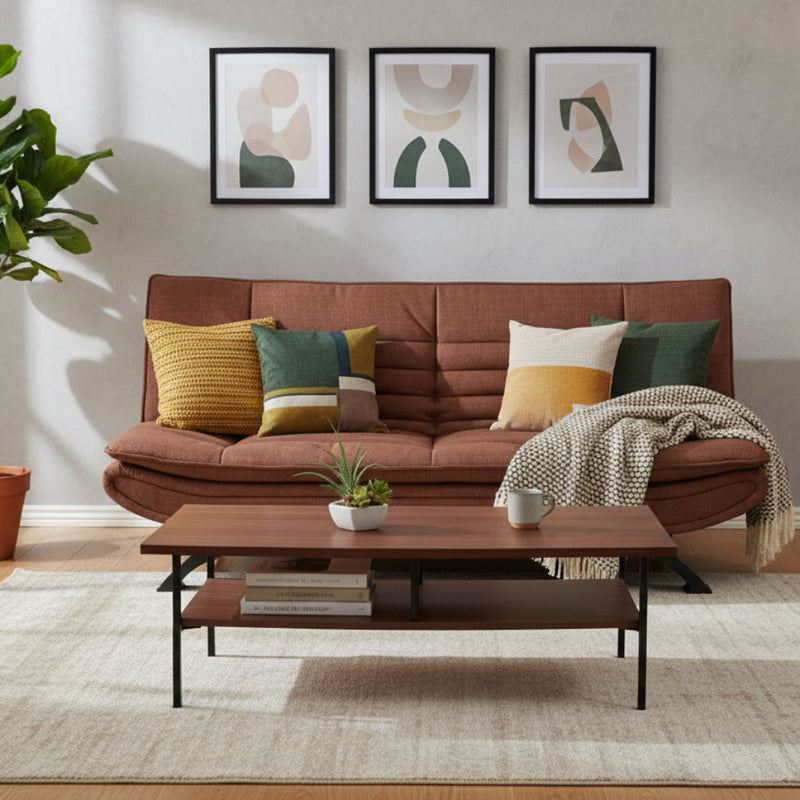 Faith Sleeper Couch Patchwork Fabric-zoom-