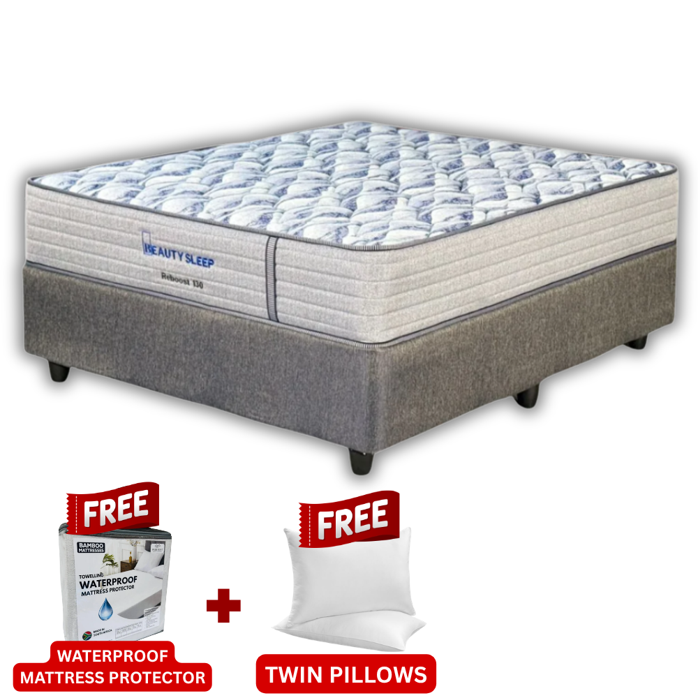 Reboost Firm Queen Bed Set Standard Length-zoom-1