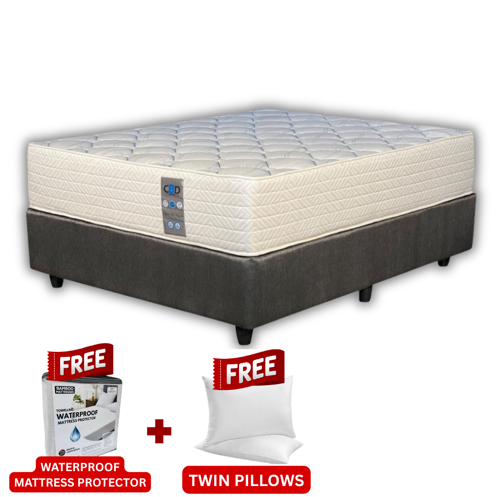 Spine Paedic Medium Queen Bed Set Standard Length