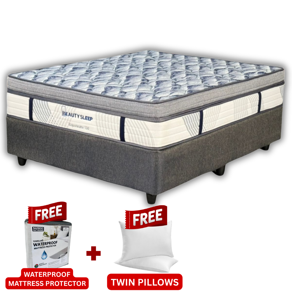 Rejuvinate Plush Queen Bed Set Standard Length