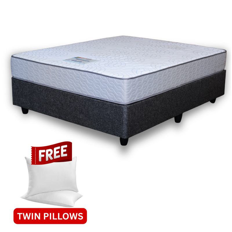 Cloudnine EgroMax Firm Double Bed Set Standard Length-zoom-