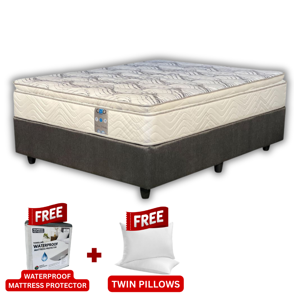 Chiro Paedic Medium Queen Bed Set Standard Length