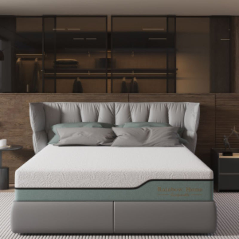 Frances Memory Foam Plush Single Mattress Standard Length-zoom-