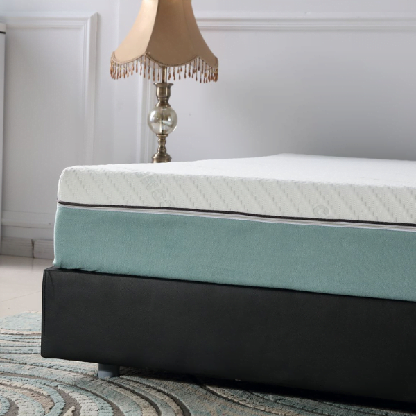 Frances Memory Foam Plush King Mattress Standard Length-zoom-