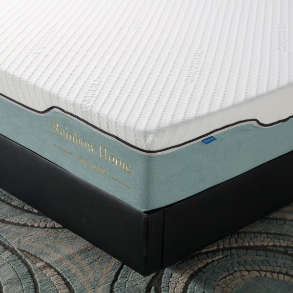 Frances Memory Foam Plush Queen Mattress Standard Length-zoom-