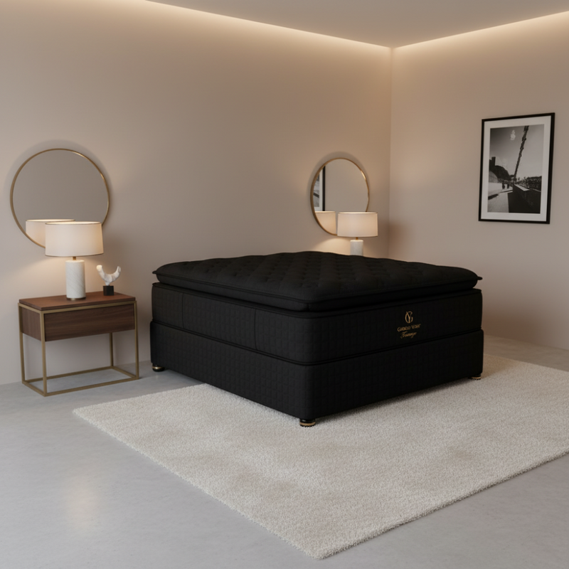 Fresnaye Pillowtop Copper Foam Queen Mattress Extra Length-zoom-