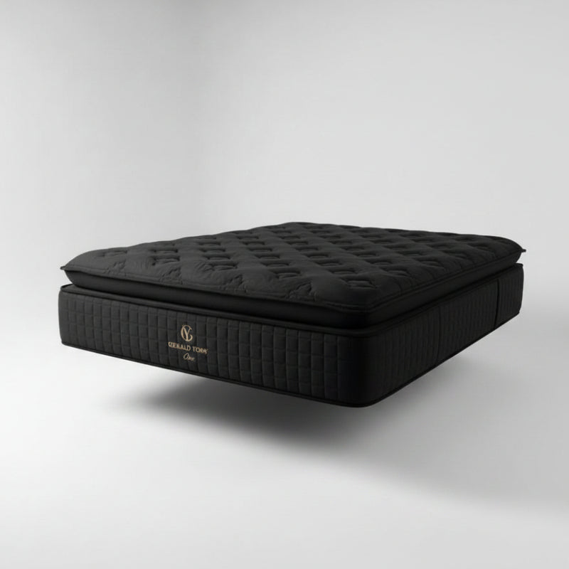 One Latex and Gel Memory Double Bed Set Extra Length-zoom-