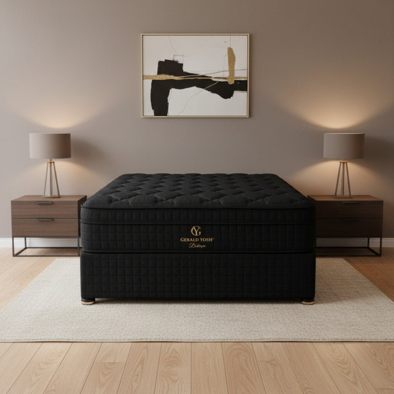 Bishops Latex Foam King Bed Set Extra Length-zoom-