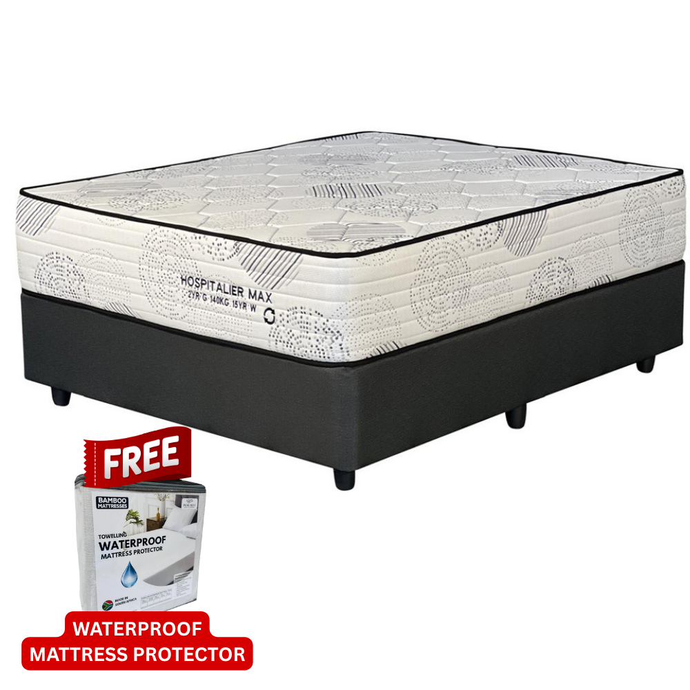 Hospitalier Max Medium Queen Bed Set Standard Length