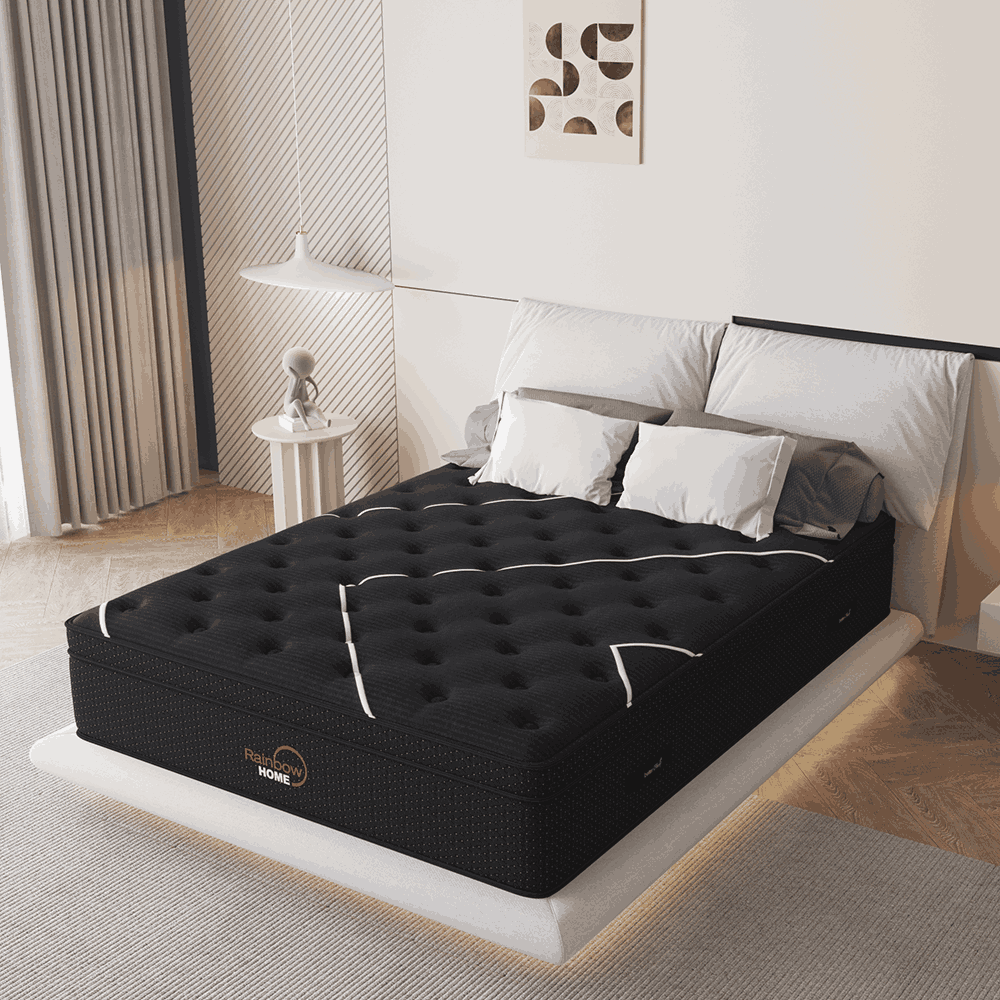 Hudson Pocket Spring Plush Queen Mattress Standard Length-8