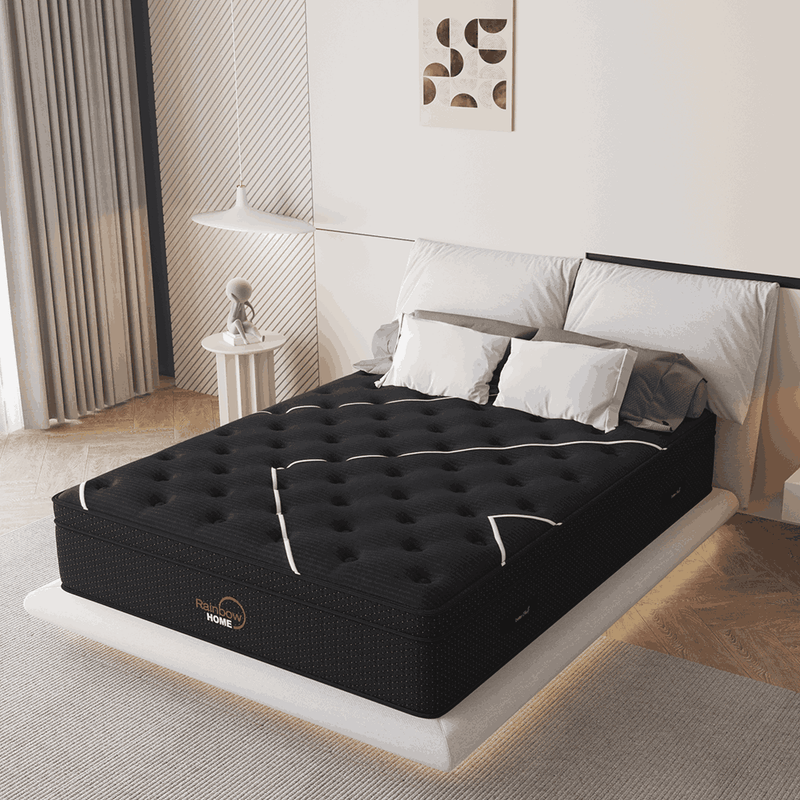 Hudson Pocket Spring Plush Queen Mattress Standard Length-zoom-