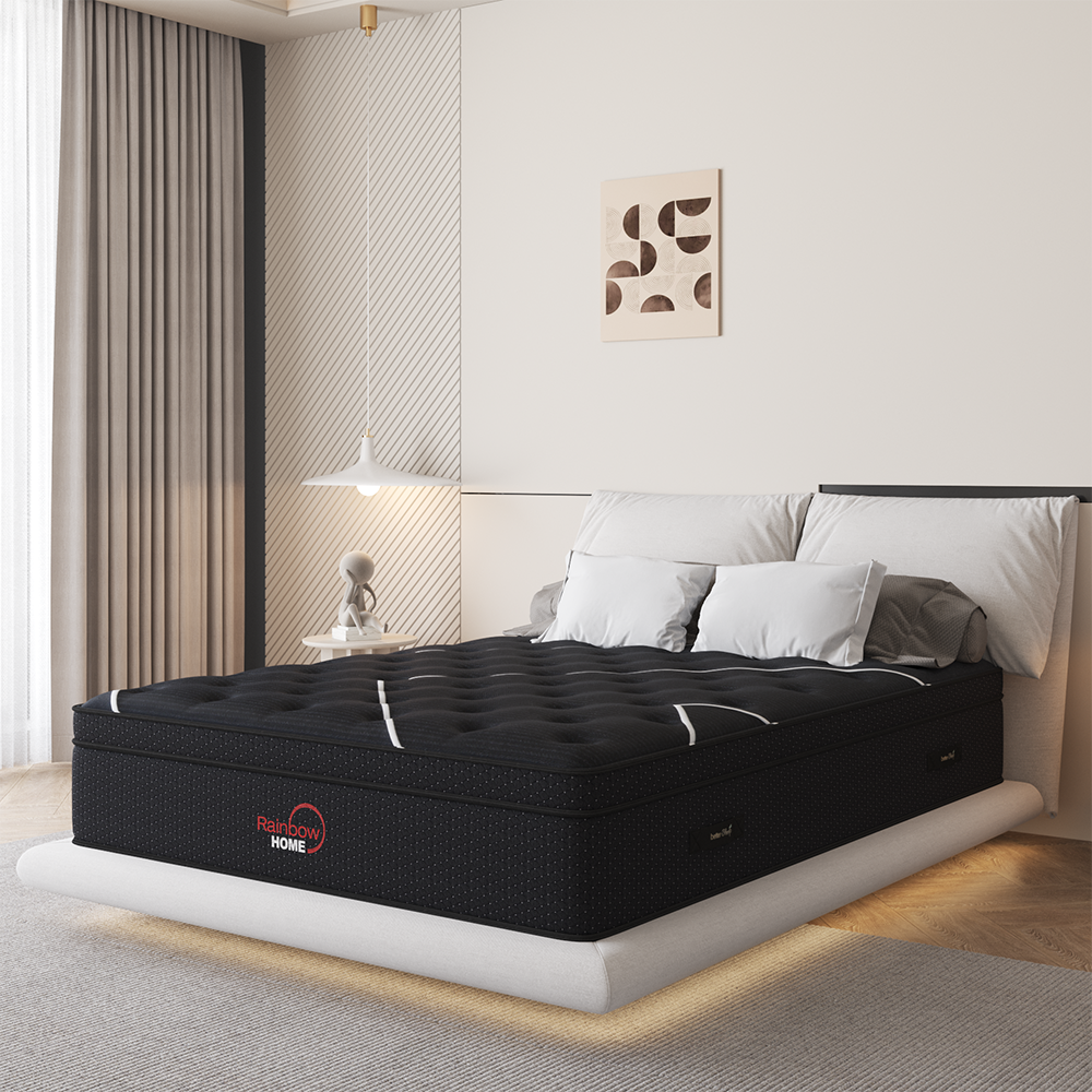 Hudson Pocket Spring Plush Queen Mattress Extra Length-7