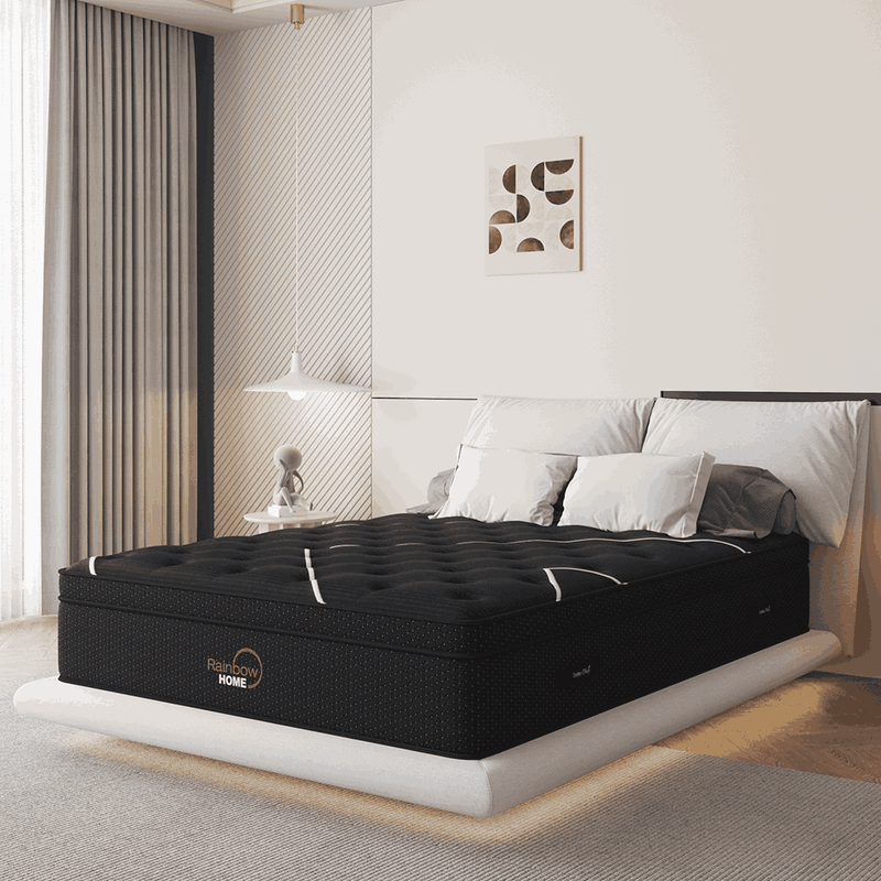 Hudson Pocket Spring Plush Queen Mattress Standard Length-zoom-