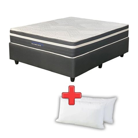 Master Sleep Medium Double Bed Set Standard Length