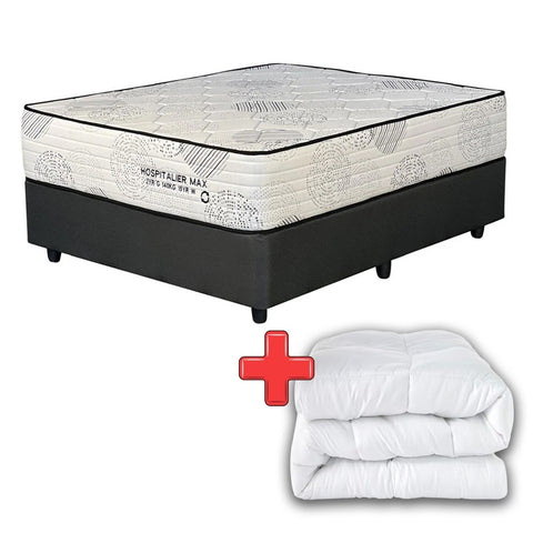 Hospitalier Max Medium Queen Bed Set Standard Length