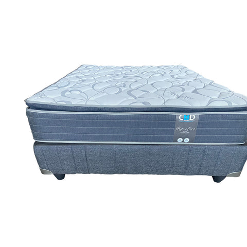 Embrace Medium Feel Double Bed Set Extra Length