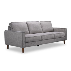 Juliet 3 Seater Khaki Fabric