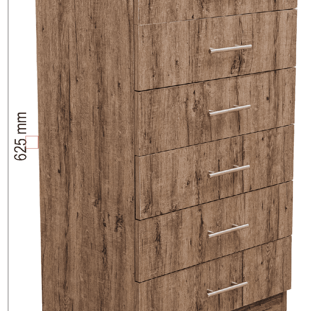 Lagos Rustic Birch Chest Drawer-zoom-5